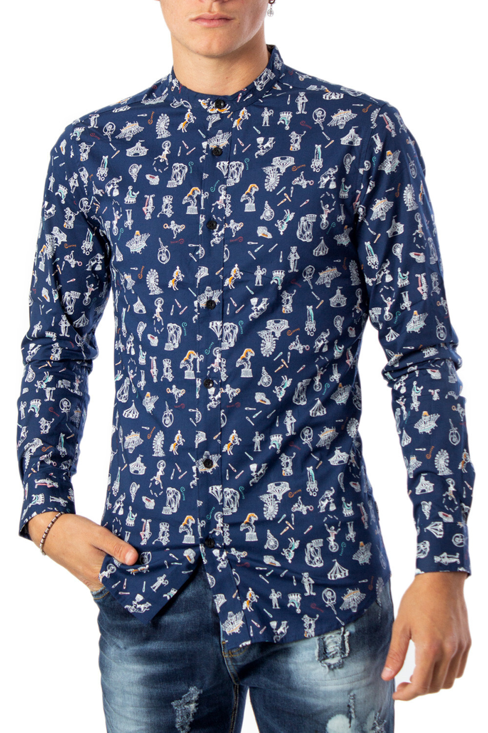 Vzorovaná košeľa Only & Sons