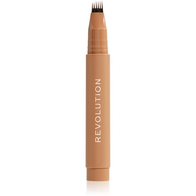 Makeup Revolution Instant Brow Hair fix na obočie odtieň Cool Brown 1.8 ml