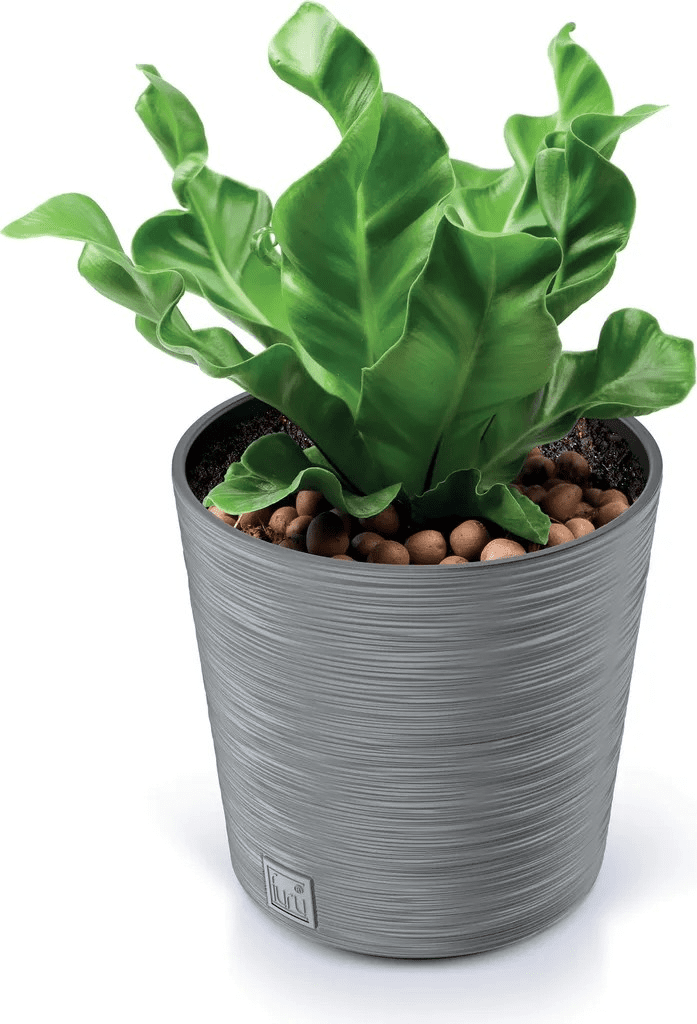 ProsperPlast Kvetináč FURU ROUND | betón 30 cm