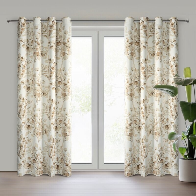 ArtFir Zatemňovací záves OLENI K | béžová 140 x 250 cm