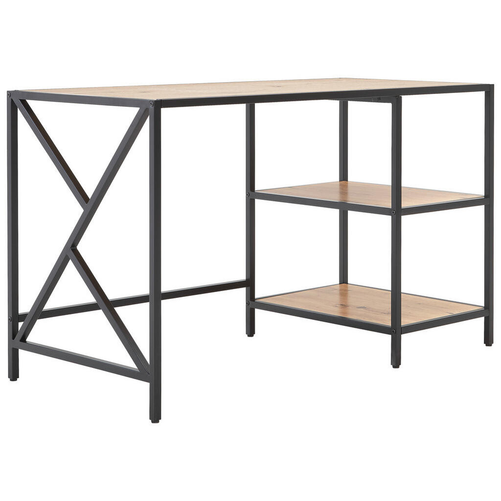 Boxxx PÍSACÍ STÔL, čierna, dub artisan, 120/60/74 cm