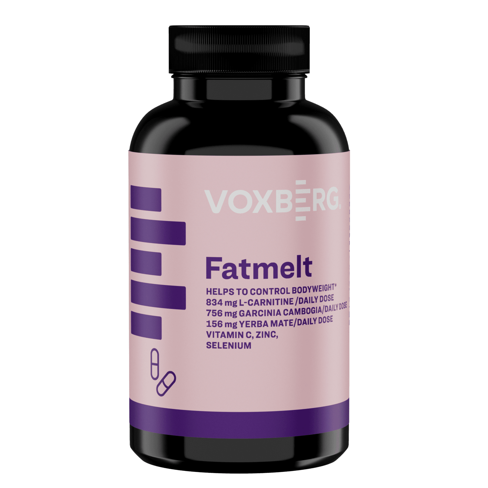 VOXBERG Spaľovač tukov kapsule 156 kapsúl