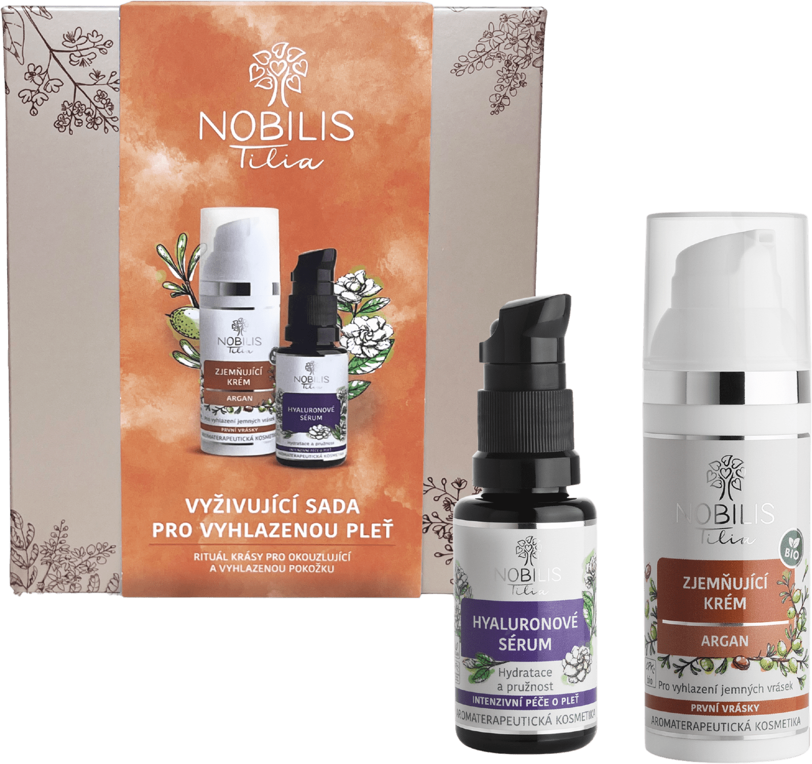 NOBILIS TILIA Vyživujúca sada pre vyhladenú pleť