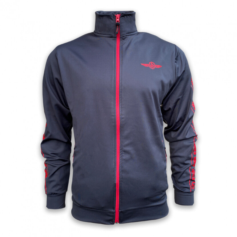 Mikina Erik and Sons Brigge - tmavo sivá, 3XL