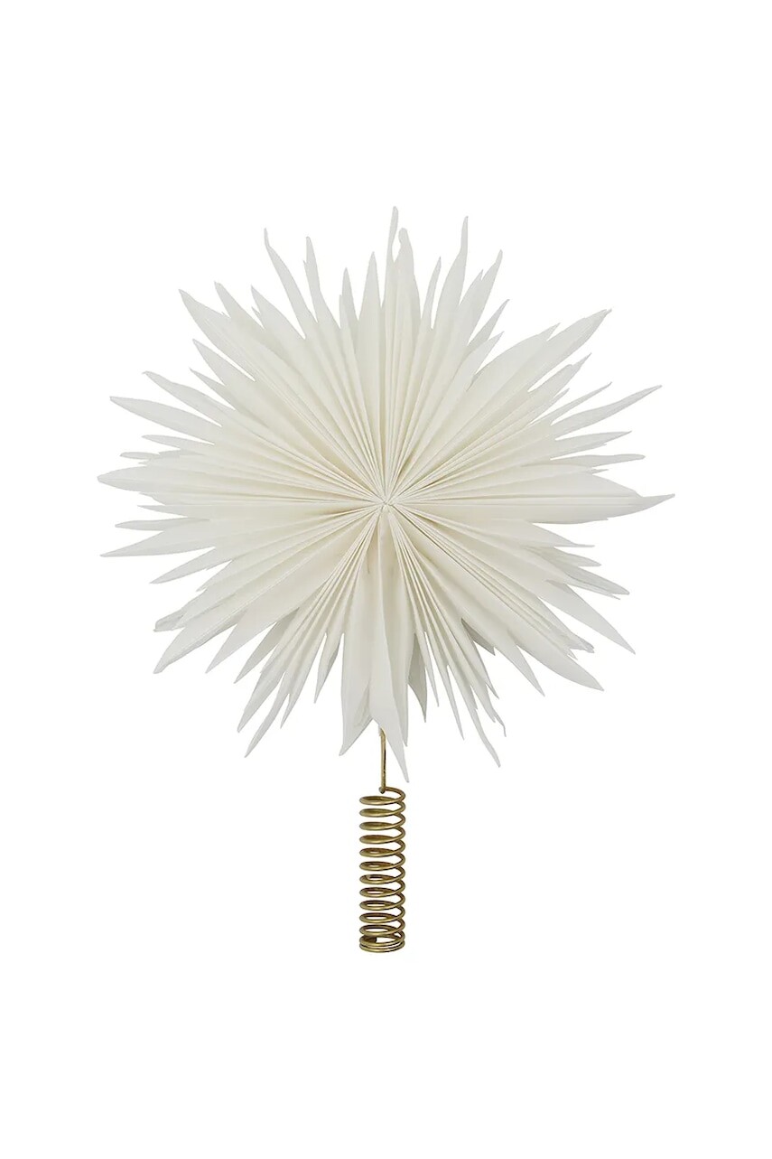 Led hviezda na vianočný stromček House Doctor HDGant 38 x 28 cm biela farba