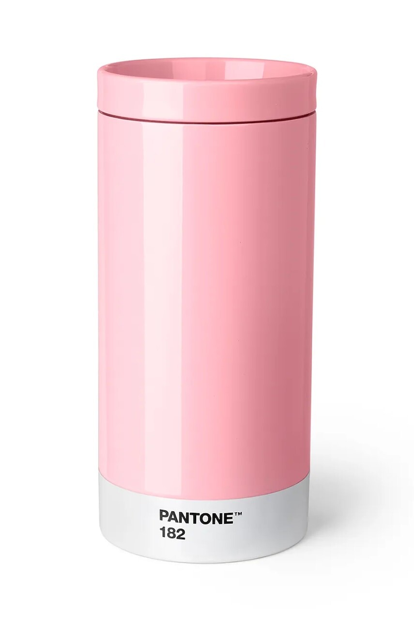 Termo hrnček Pantone 430 ml ružová farba