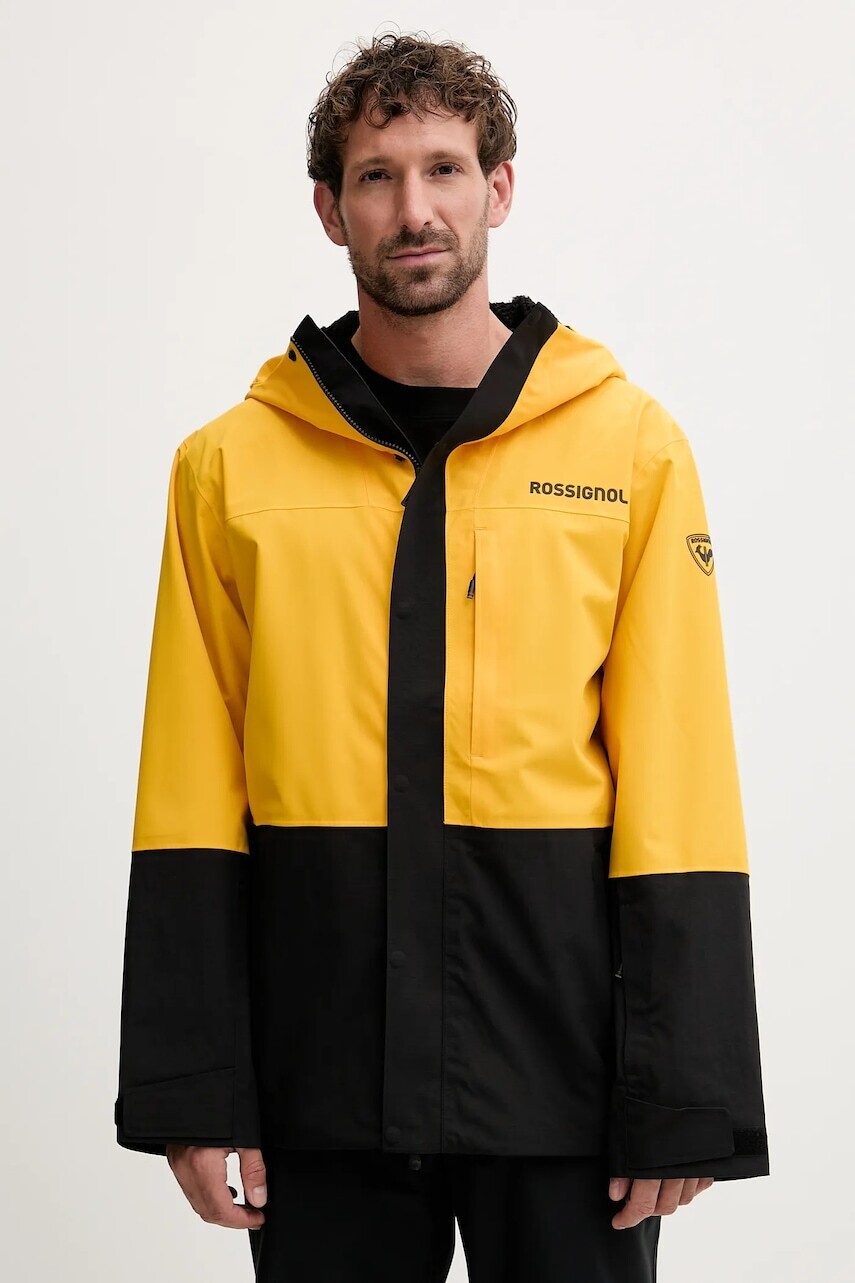 Lyžiarska bunda Rossignol DESAFIO žltá farba, RLOMJ10