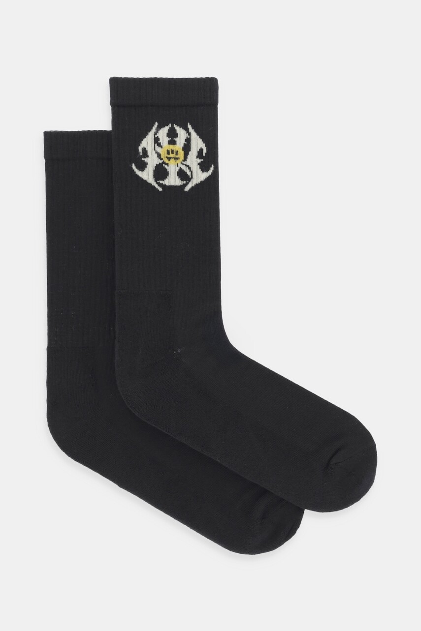 Ponožky Barrow čierna farba, F5BWUASO046