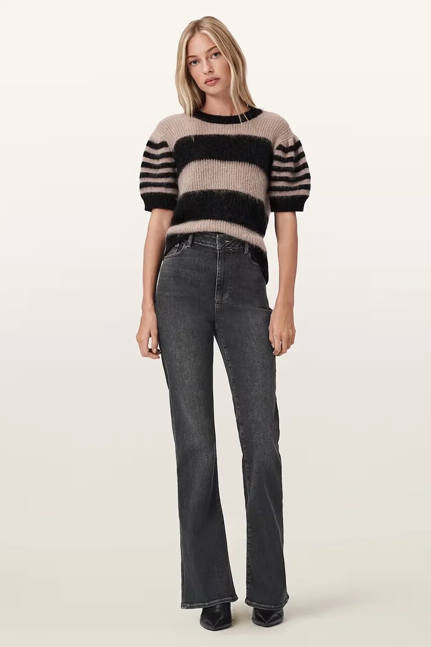 Rifle AllSaints MAISIE vysoký pás, W030ED