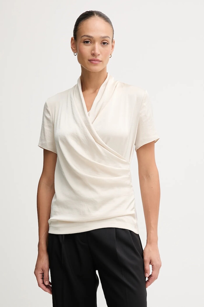 Blúzka Joseph Ribkoff béžová farba, jednofarebná, 253237F25