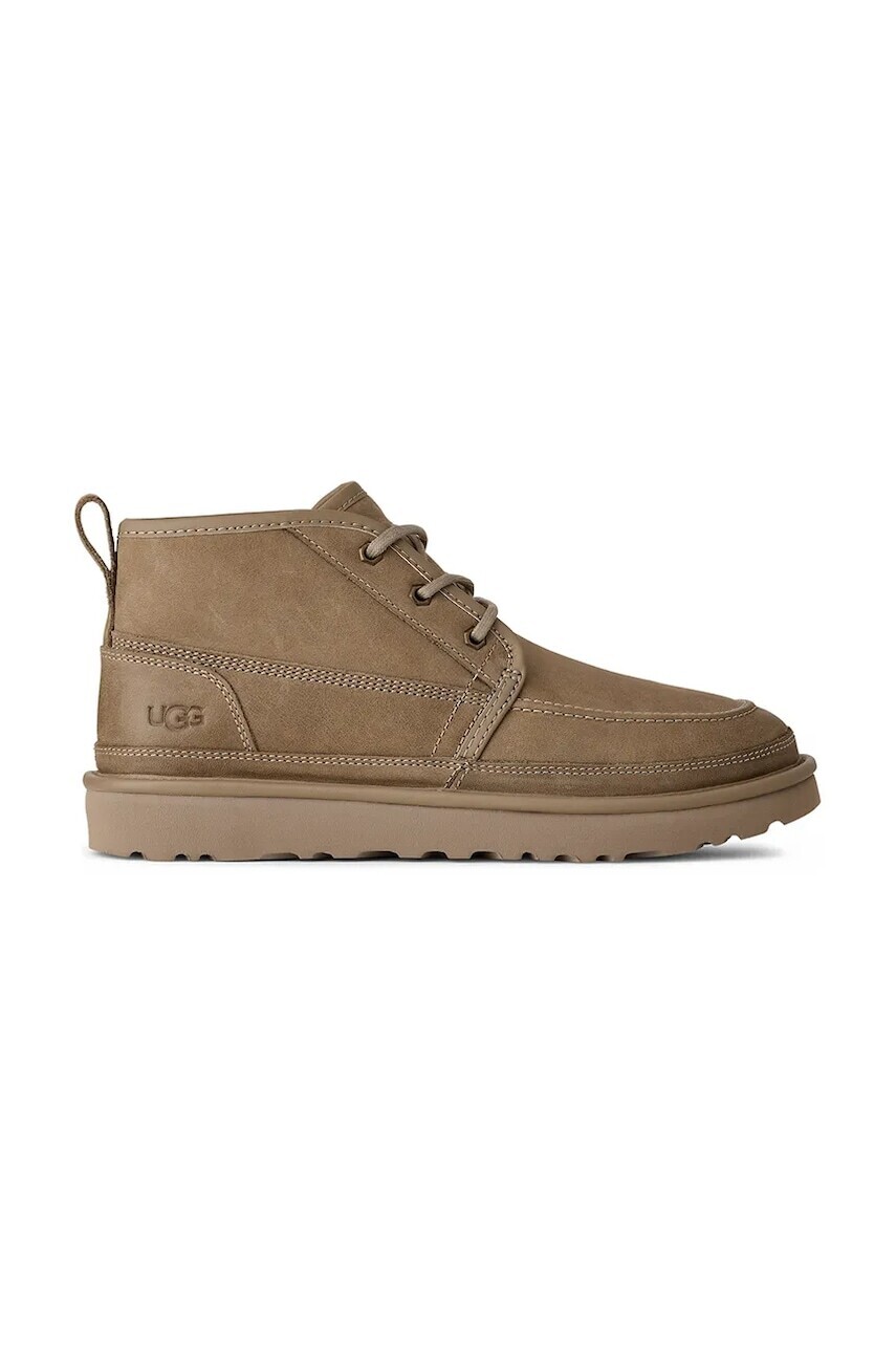 Semišové topánky UGG Neumel Moc Nubuck béžová farba, 1171112.CBBLG