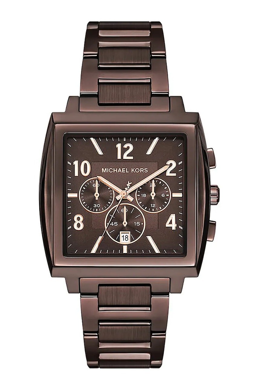 Hodinky Michael Kors pánske, oranžová farba, MK9234