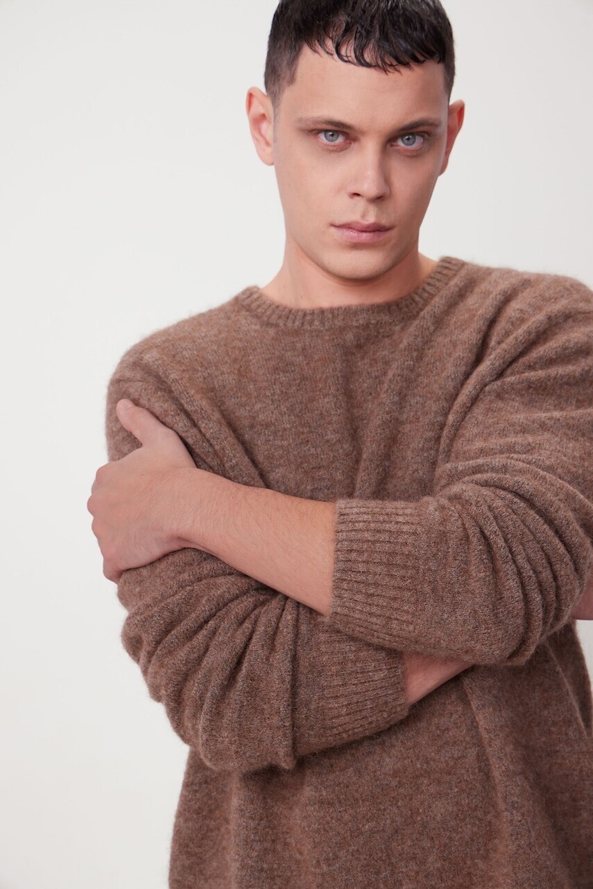 Sveter Medicine hnedá farba