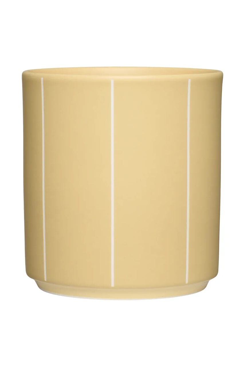 Hrnček Design Letters Nordic Pyjamas 250 ml žltá farba