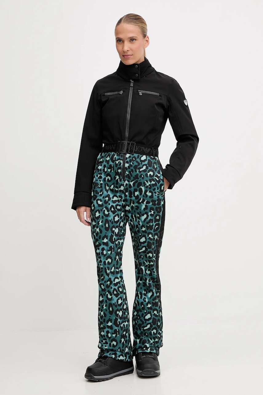 Lyžiarska kombinéza EA7 Emporio Armani čierna farba, AF13891.7W000389