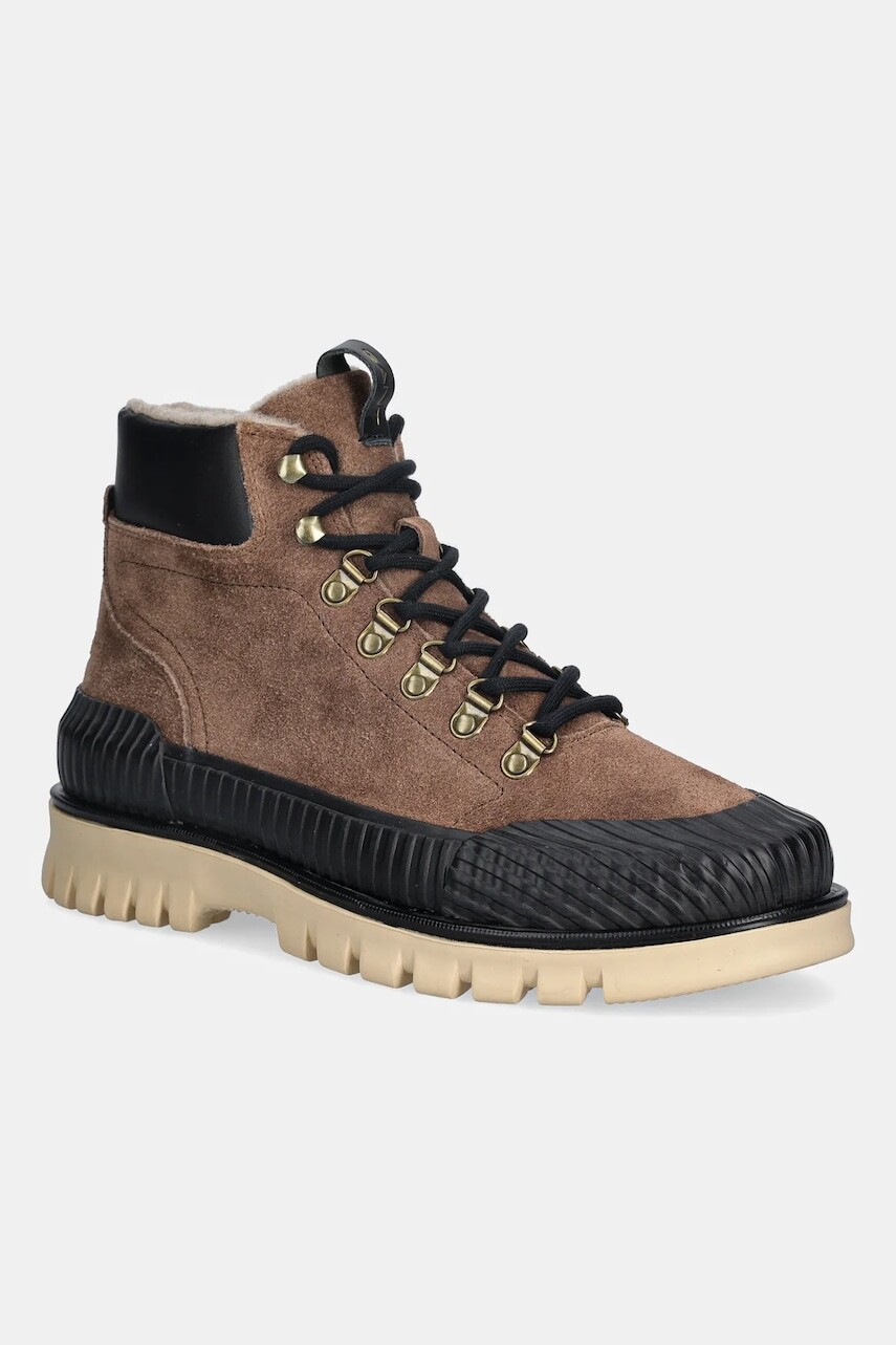 Semišové workery Gant Nebrada hnedá farba, 31643073