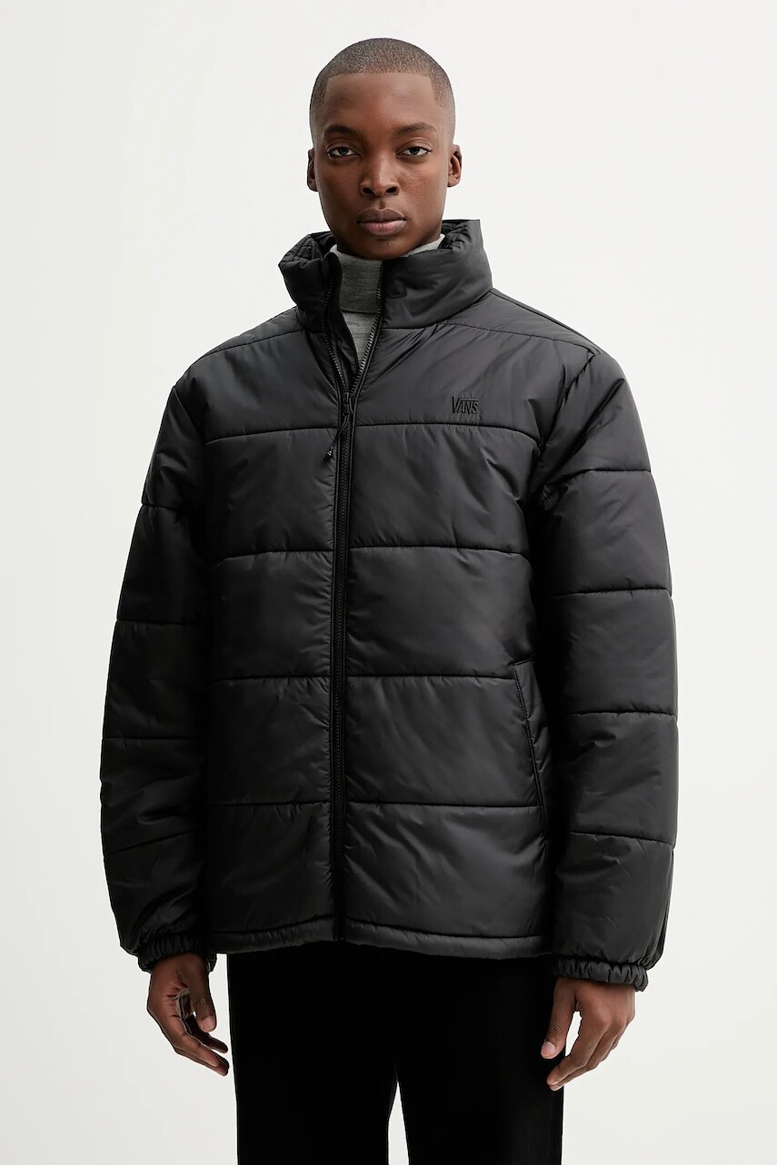 Bunda Vans čierna farba, zimná, VN000PJ9BLK1