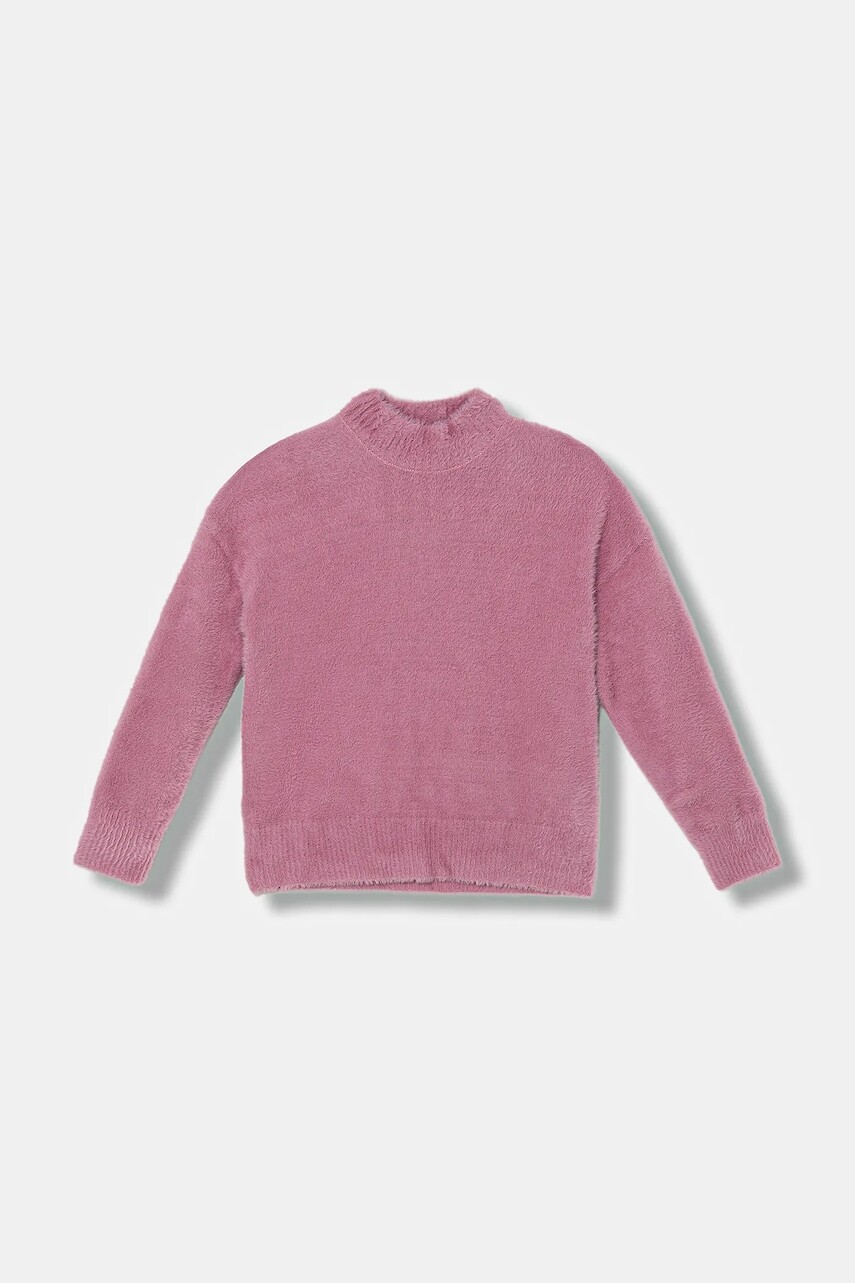 Detský sveter United Colors of Benetton ružová farba, ľahké, 19BAC200I