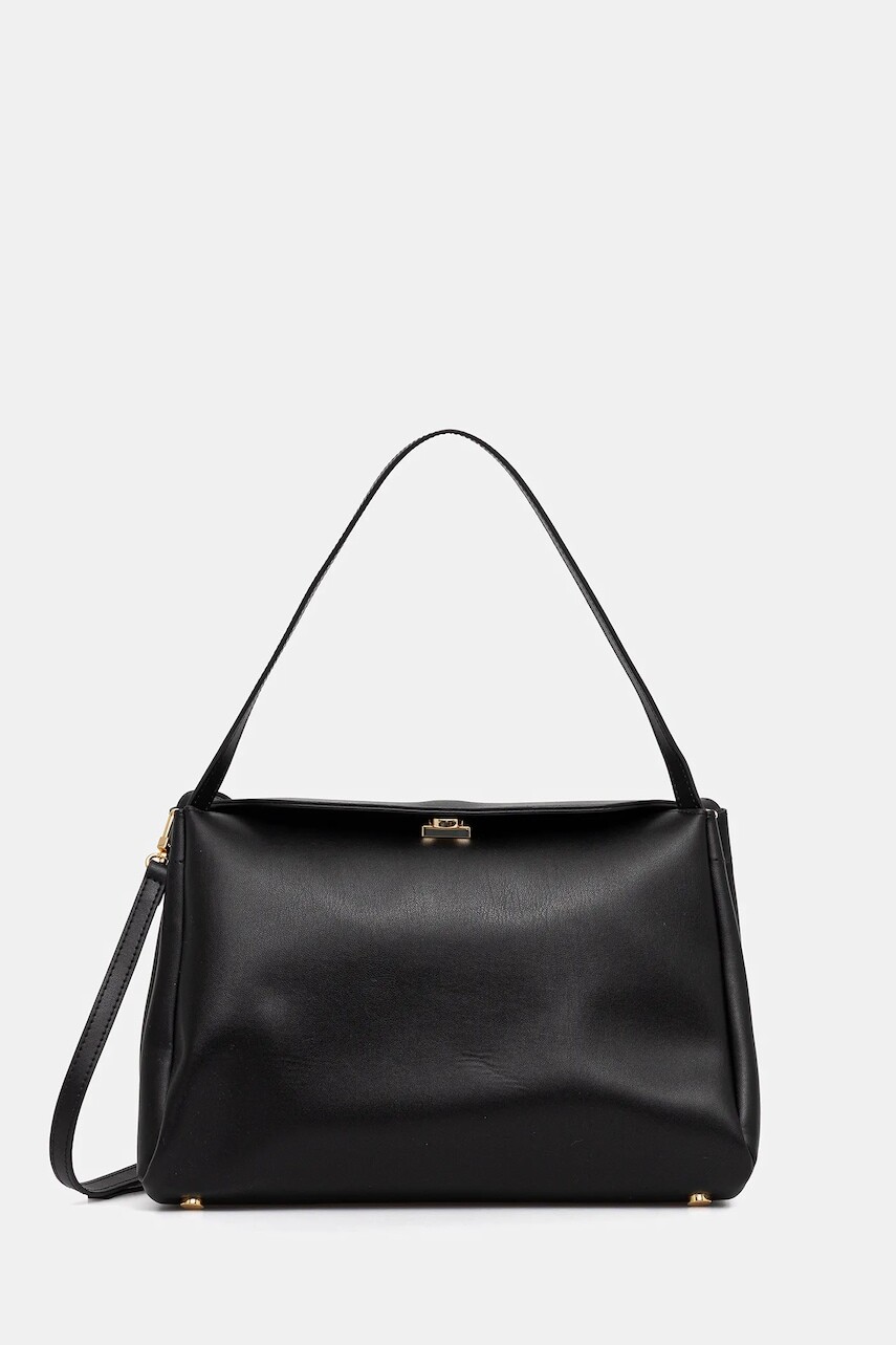 Kabelka Themoire čierna farba, TMCOEUDN1