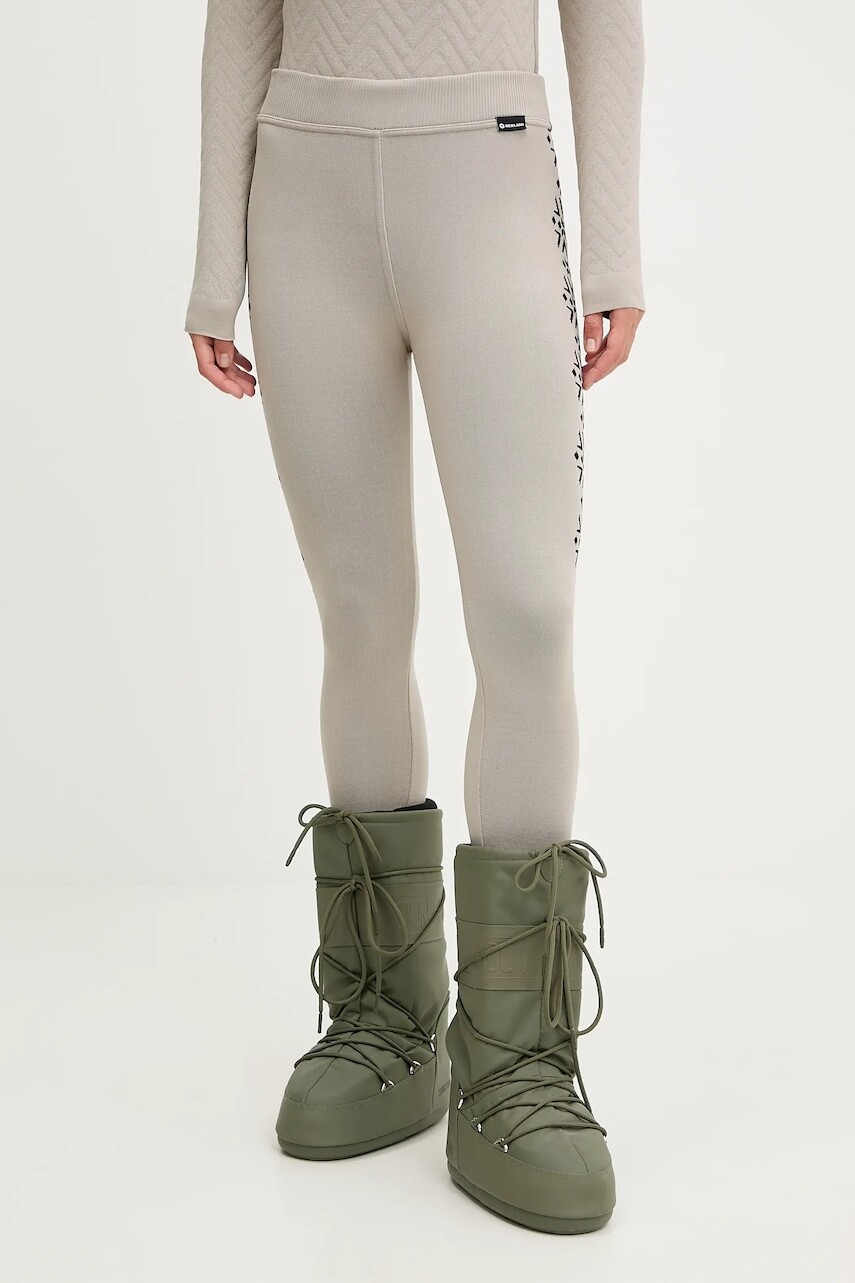 Funkčné legíny Newland LADY LEGGINGS béžová farba, N46721.106