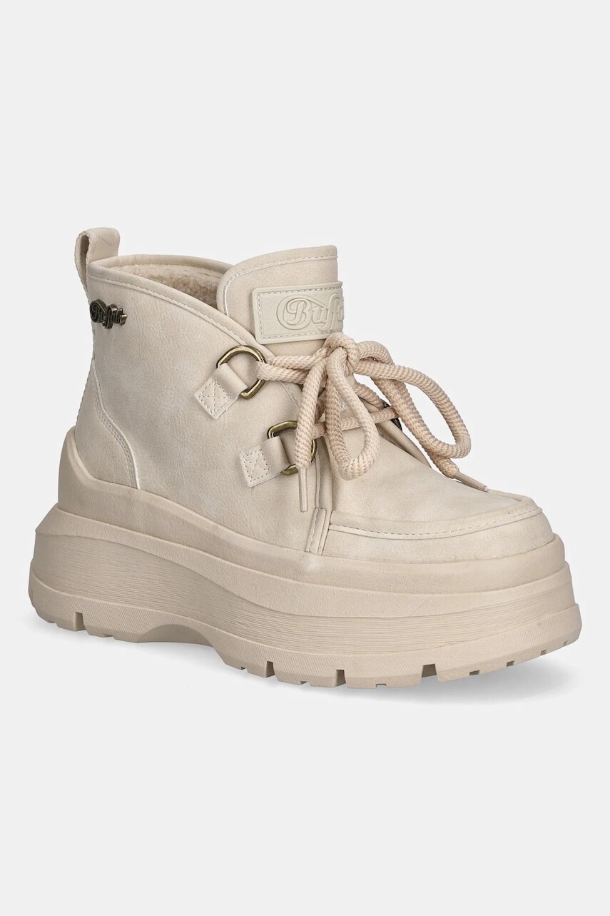 Snehule Buffalo Olympia Chukka Warm béžová farba, 1622612-BEI
