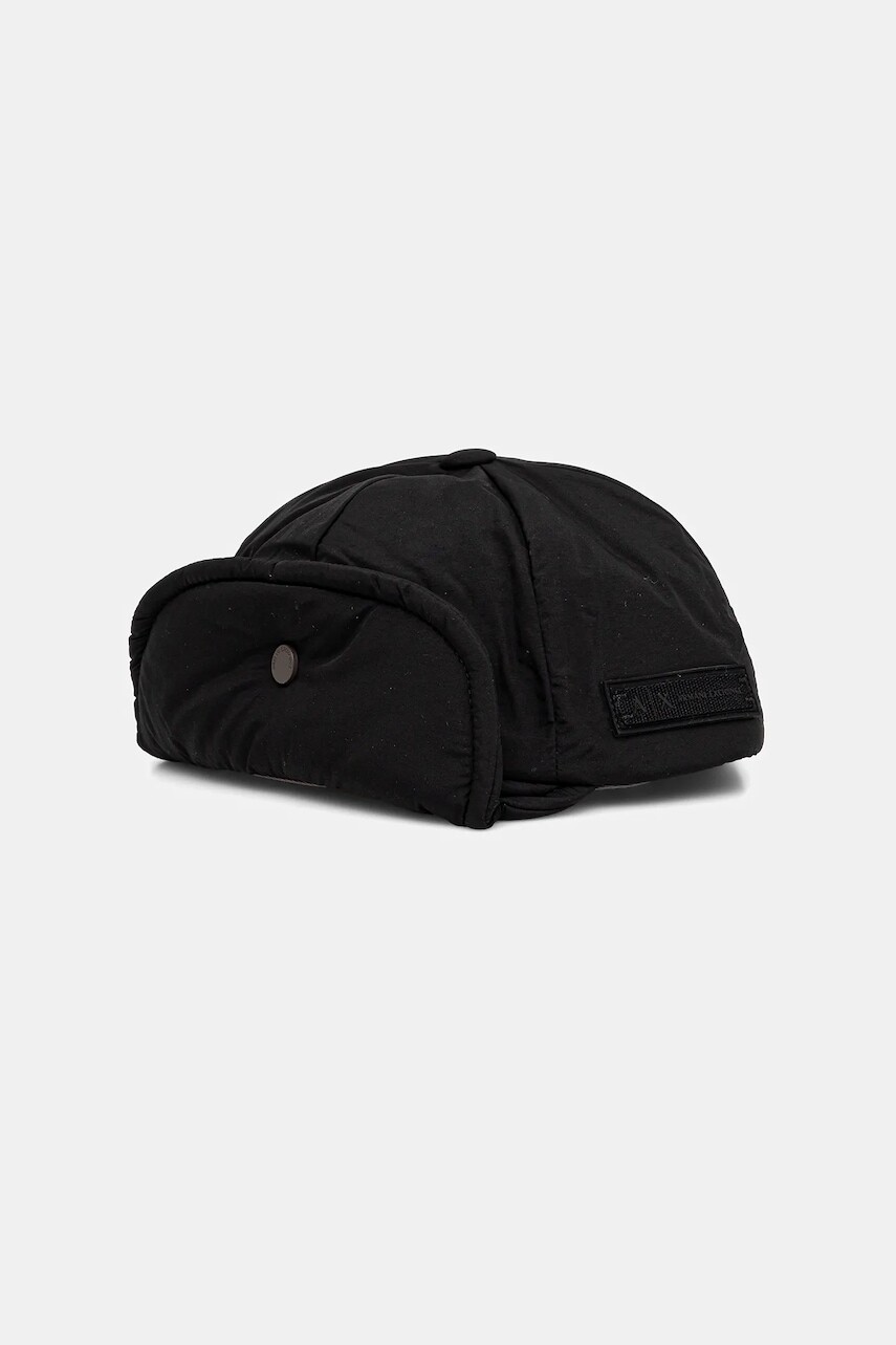 Šiltovka Armani Exchange čierna farba, XM001517 AF16340