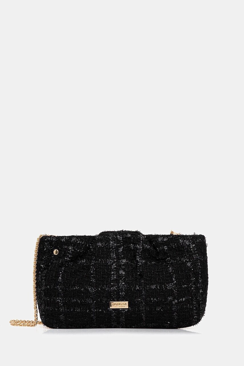 Kabelka Morgan čierna farba, 2POLNO