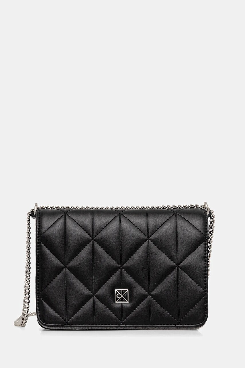 Kabelka Calvin Klein čierna farba, LV04F3321G