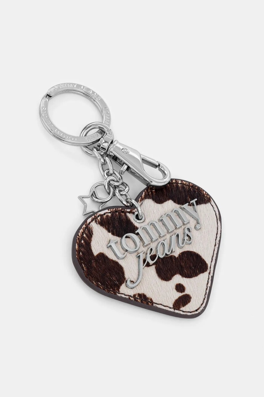 Kožená kľúčenka Tommy Jeans AW0AW18271