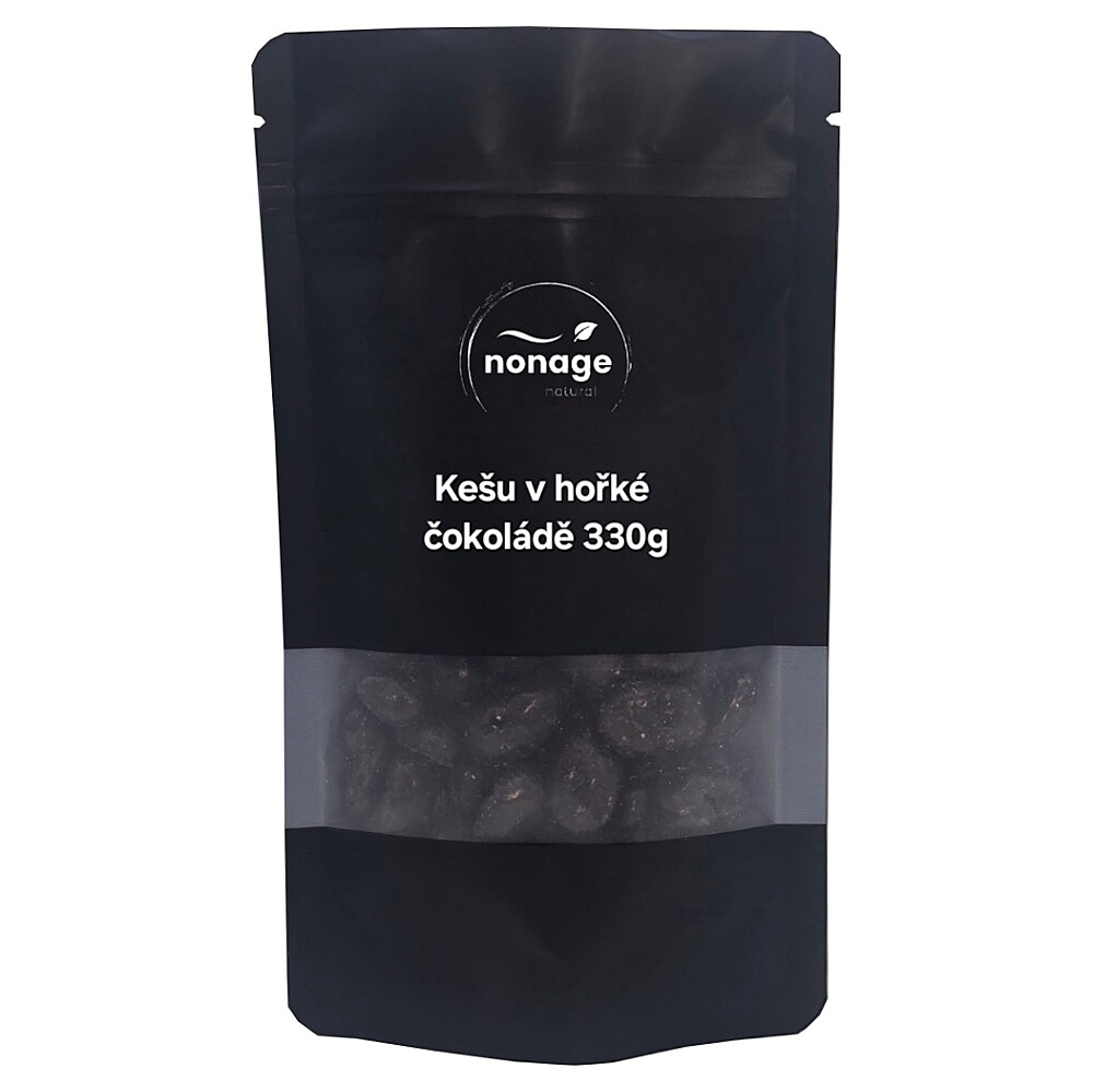 NONAGE Kešu v horkej čokoláde 330 g
