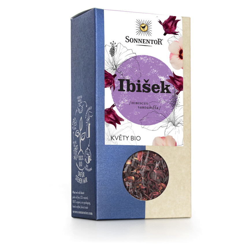 SONNENTOR Ibištek kvet bio sypaný 80 g