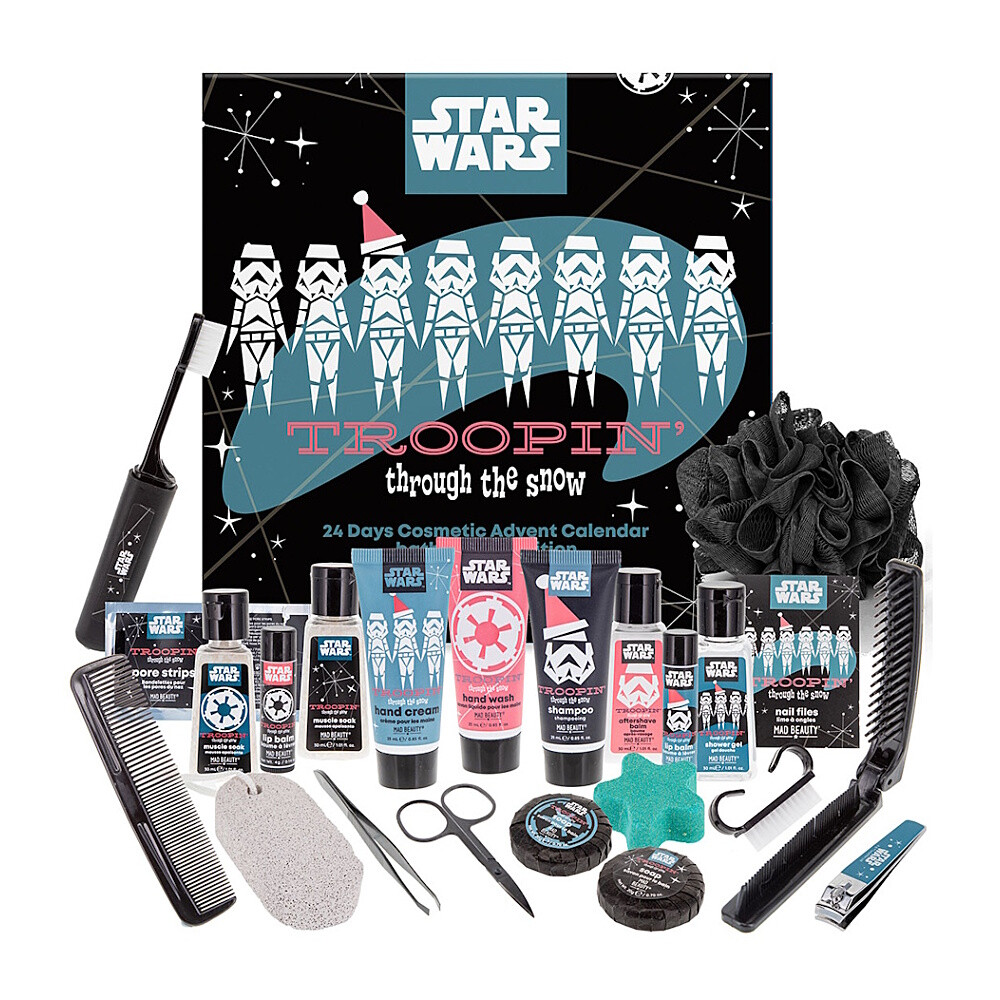MAD BEAUTY Star wars adventný kalendár v rozkladacej krabičke