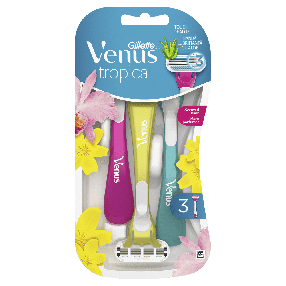 GILLETTE Venus Tropical holítko 3 ks