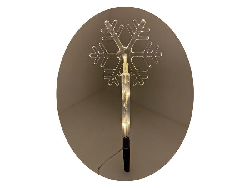 Vianočná dekorácia TRIXLINE TR-228V Pricing snowflake