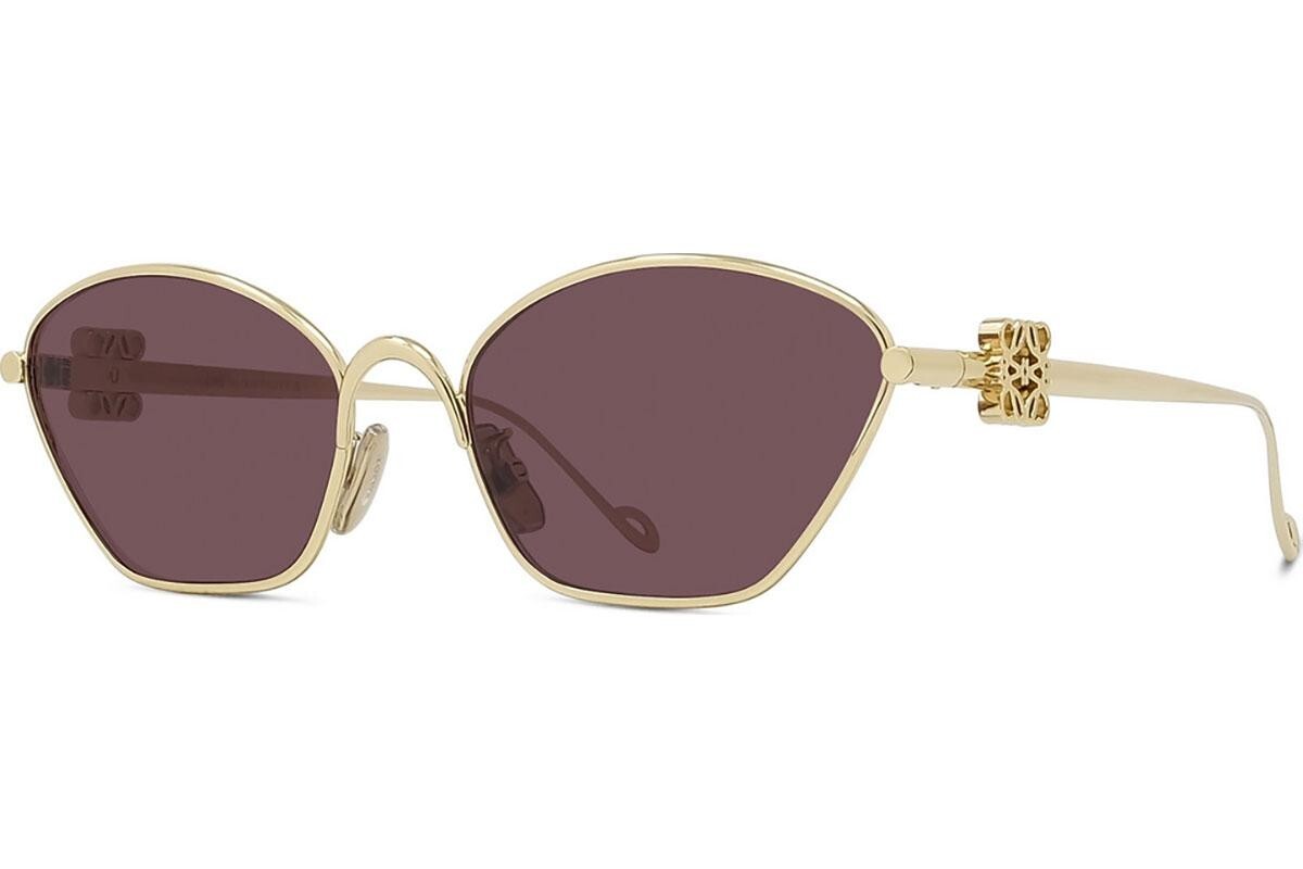 Loewe Metal Gold Cat Eye Sunglasses - ONE SIZE (57)