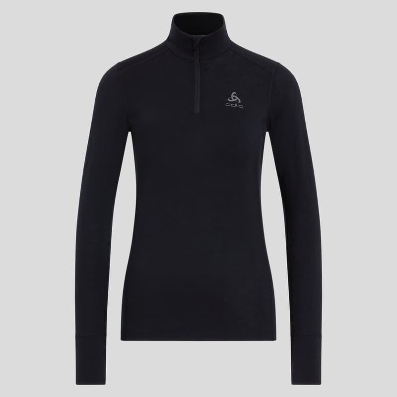 Dámska  termobielizeň Odlo BL TOP turtle neck l/s half zip MERINO 200