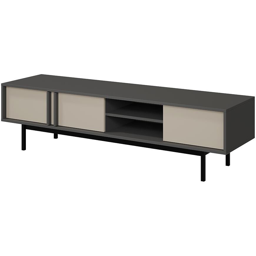TV stolík 160 Alsy 9 Svetlobéžová/Antracit