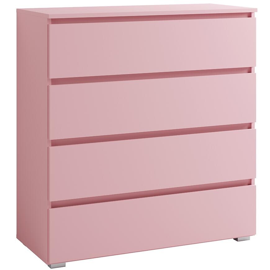 Komoda 4s Cosmo C04 Ružová