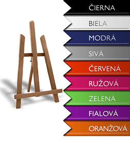Maliarsky stojan stolový - 011M | rôzne farby