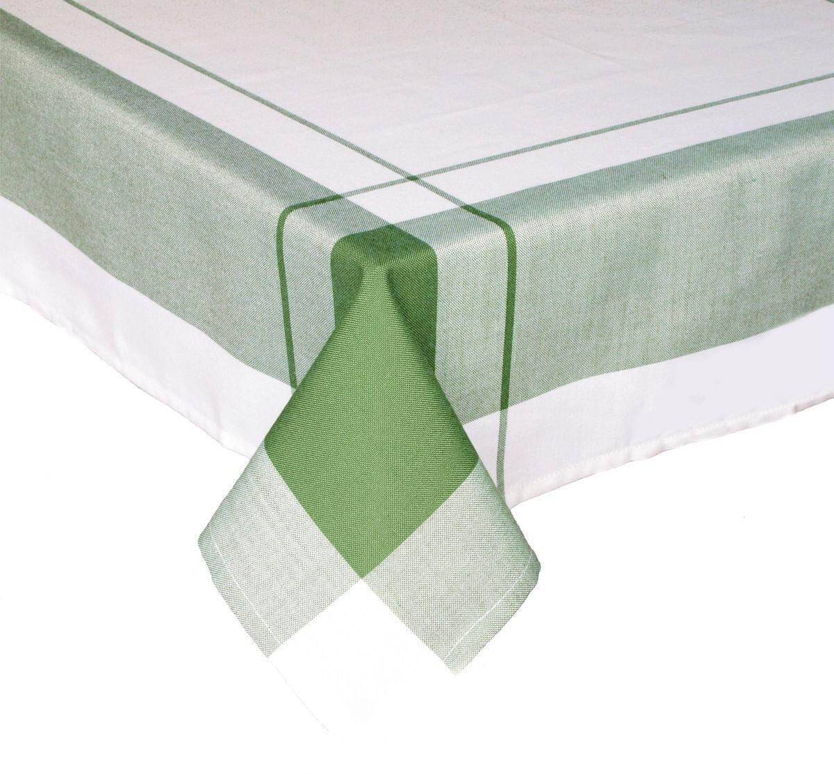 Obrus celoročný, Karo zelené