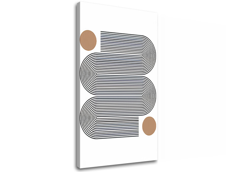 Obraz na plátne ABSTRAKTNÉ ČIARY 001 | rôzne rozmery