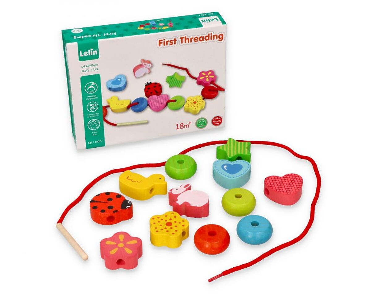 Korálky na navliekanie pre batoľa