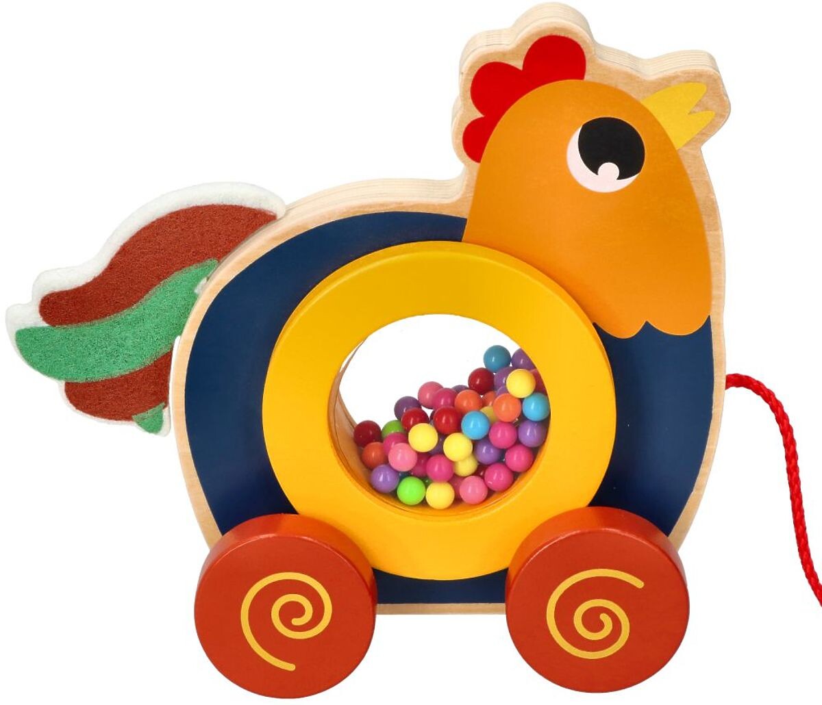 Kohútik Kukuryku na šnúrke