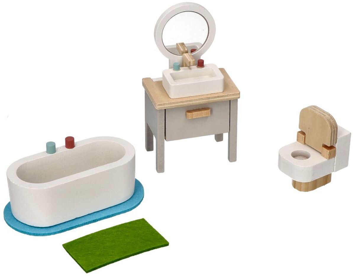 Nábytok do domčeka pre bábiky Kúpeľňa