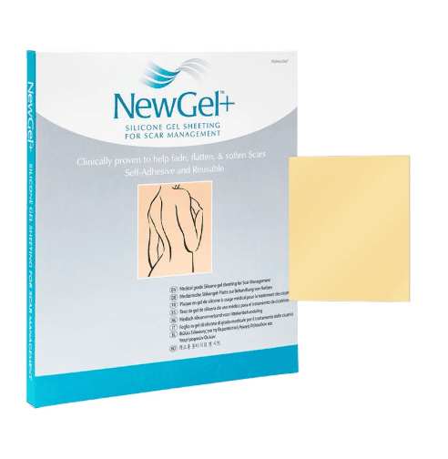 NewGel+ béžová silikónová náplasť (1ks) NG-101