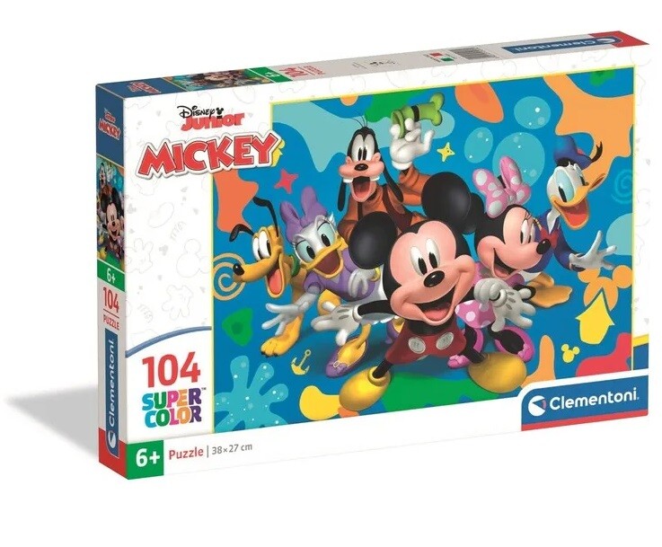 Clementoni Puzzle 104 Mickey Junior