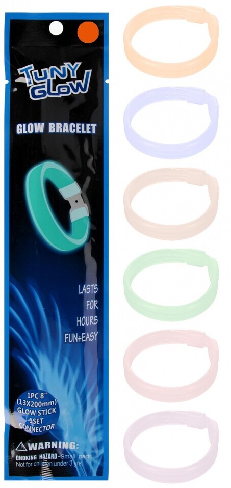 Náramok fluorescenčný mix