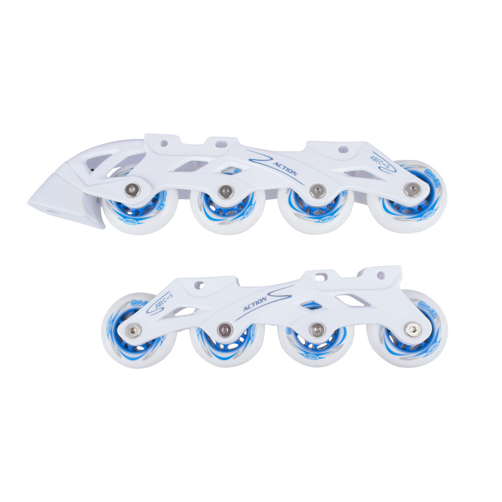 WORKER Inline podvozek PP - bílá S (33-36)