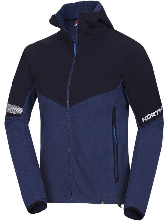 Northfinder GENE pánska mikina MI-3811OR-282 blue black Veľkosť: XL 8584153500041