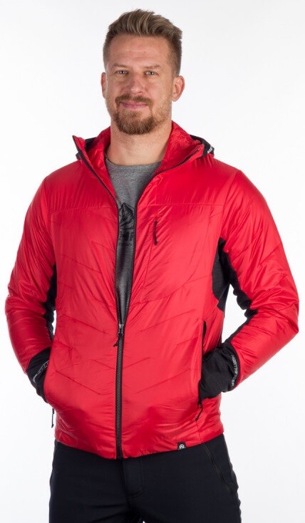 Northfinder DON BU-5135OR-361 red black pánska bunda Veľkosť: XL 8584153487588